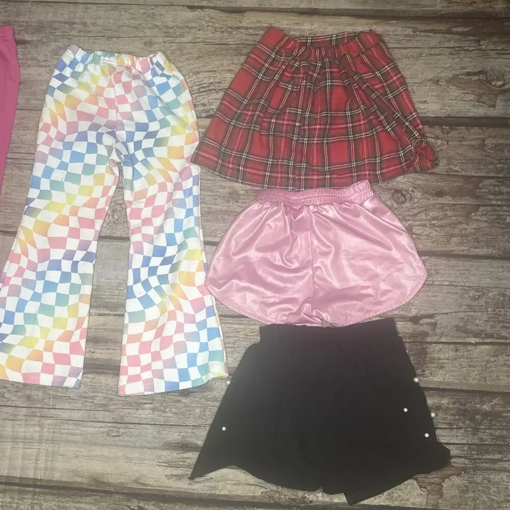 Shein Lot of 5 Girls Pants / Shorts - Shein - Size 4T & 5T